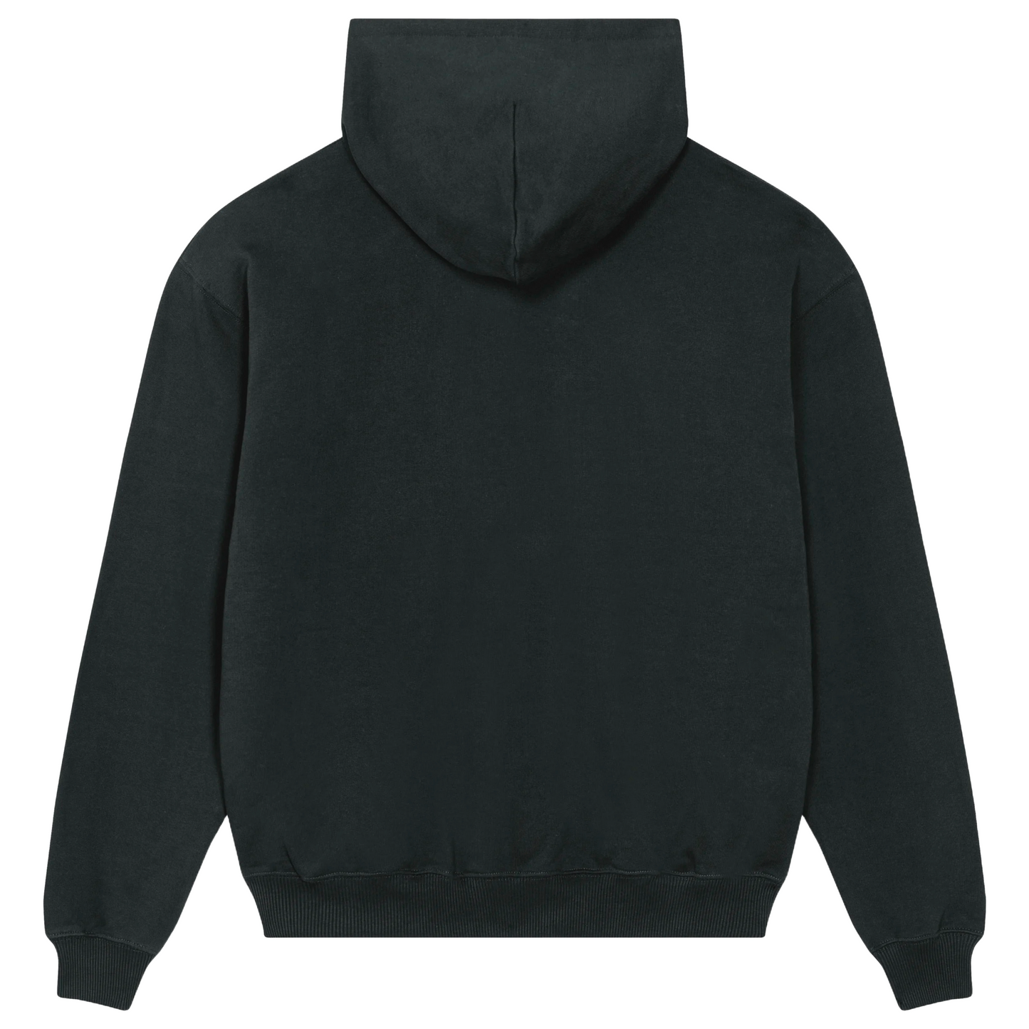 BLANK BLACK HOODIE