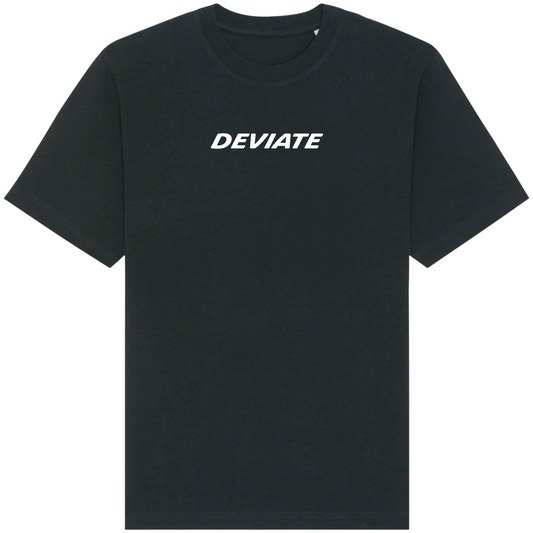 DEVIATE LOGO TEE - BLACK